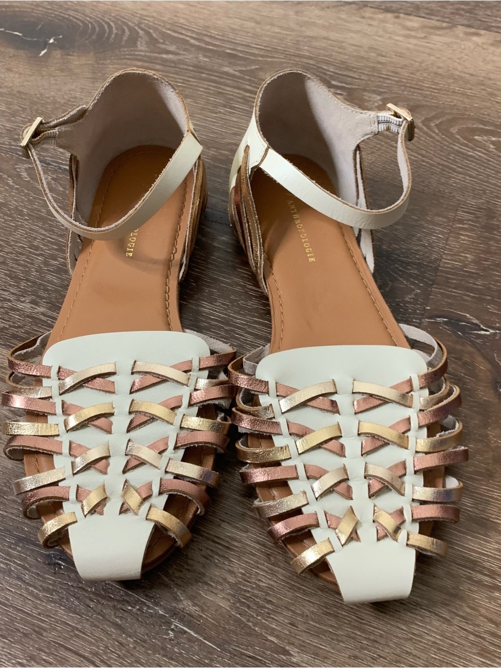 Anthropologie Womens fisherman gladiator sandals 7 - Picture 6 of 10